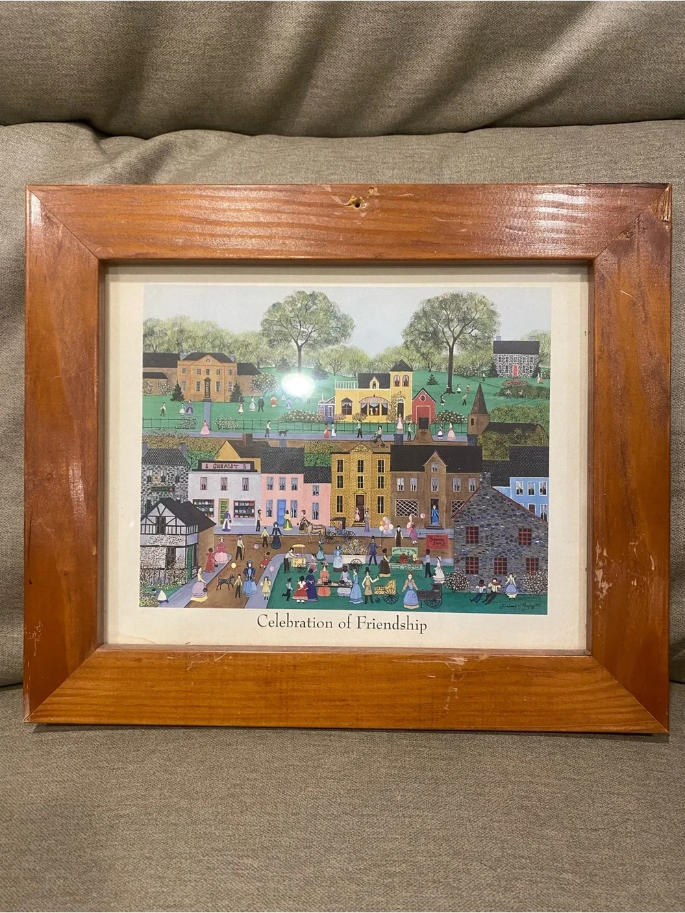 Framed 'Celebration of Friendship' Print - Deborah K Mayo